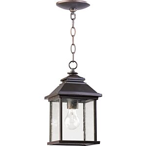 Pearson 1-Light Pendant in Oiled Bronze