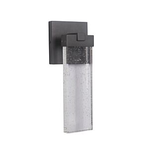 Aria LED Outdoor Wall Lantern in Textured Black by Craftmade