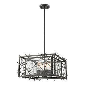 Z-Lite Stanwood 4-Light Pendant Light In Bronze