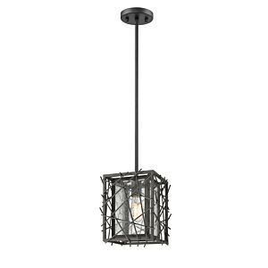 Z-Lite Stanwood 1-Light Mini Pendant Light In Bronze