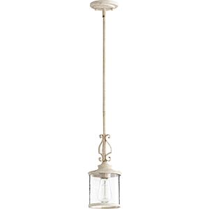 San Miguel One Light Pendant in Persian White by Quorum International