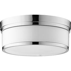 Celeste 3-Light Ceiling Mount in Polished Nickel