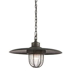 Acme One Light Pendant in Aged Pewter by Troy Lighting