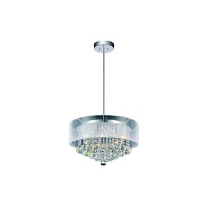 Radiant 9-Light Chandelier in Chrome