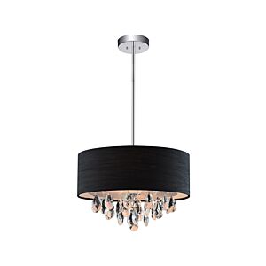 Dash Three Light Chandelier in Chrome by CWI Lighting