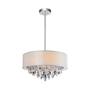 Dash Three Light Chandelier in Chrome by CWI Lighting