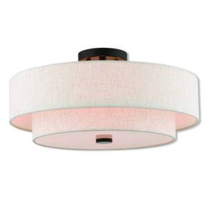 Monroe 4-Light Ceiling Mount in English Bronze