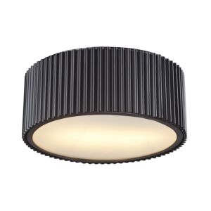 Brendon 2-Light Flush Mount in Oil Rubbed Bronze