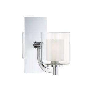 Kolt One Light Bath Fixture in Polished Chrome by Quoizel