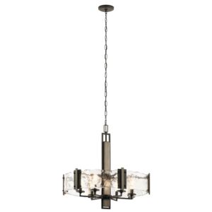 Aberdeen 6-Light Chandelier in Olde Bronze