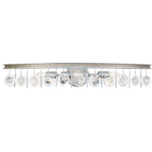 Charmed  Bathroom Bathroom Vanity Light in Silver  Champagne Mist by Varaluz