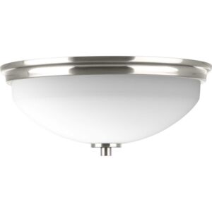 Replay 2-Light Flush Mount in Brushed Nickel