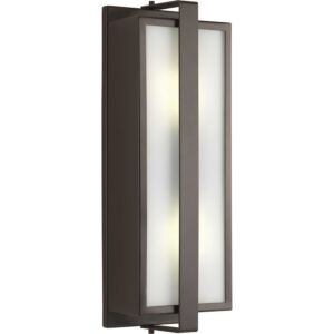 Diverge 2-Light Wall Lantern in Architectural Bronze