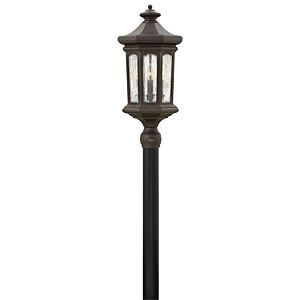 Raley 4-Light LED Post Top with Pier Mount in Oil Rubbed Bronze