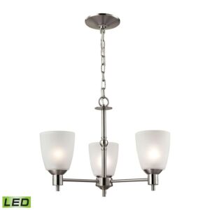 Jackson LED Chandelier in Brushed Nickel by ELK Home