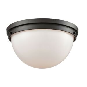 Beckett  Flush Mount in Oil Rubbed Bronze by ELK Home