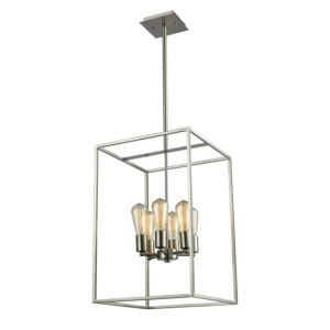 Williamsport  Chandelier in Brushed Nickel by ELK Home