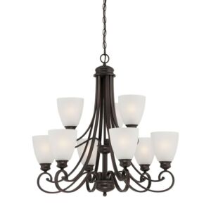 Haven  Chandelier in Espresso by ELK Home