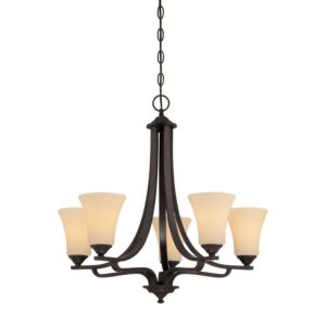 Treme  Chandelier in Espresso by ELK Home