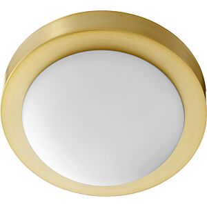 3505 Contempo Ceiling Mounts 1-Light Ceiling Mount in Aged Brass