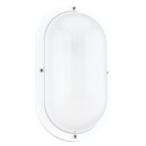 Generation Lighting Bayside 5" Outdoor Wall Light in White