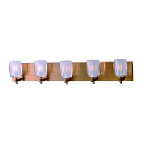 Bravado LED Bathroom Vanity Light in Golden Bronze by Maxim