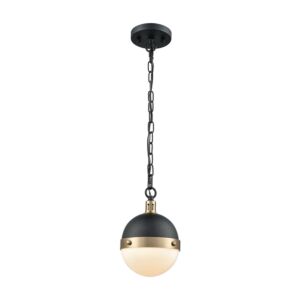 Harmelin 1-Light Mini Pendant in Matte Black