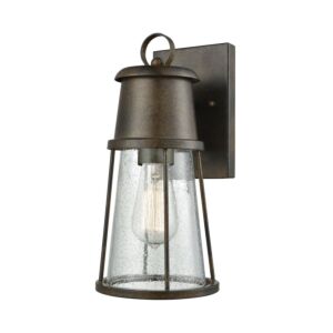 Crowley 1-Light Outdoor Wall Sconce in Hazelnut Bronze