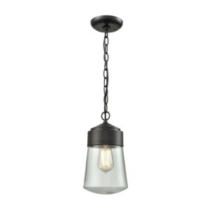 Mullen Gate  Outdoor Pendant in Oil Rubbed Bronze by ELK Home