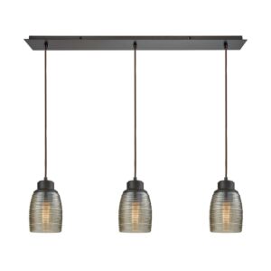 Muncie 3-Light Pendant in Oil Rubbed Bronze