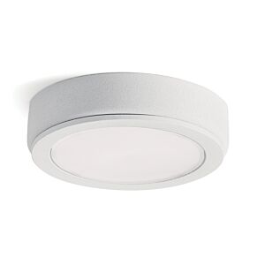 4D Series 12V LED Disc 1-Light LED Disc in Textured White