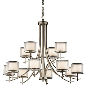 Tallie  Chandelier in Antique Pewter by Kichler