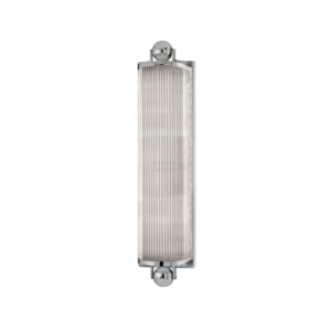 Mclean Two Light Bath Bracket in Polished Nickel by Hudson Valley