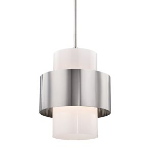  Corinth Pendant Light in Polished Nickel