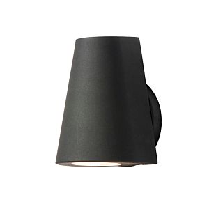 Maxim Mini Outdoor Wall Light in Black