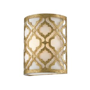 Arabella 1-Light Wall Bracket in Distressed Gold