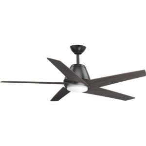 Gust 1-Light 54" Hanging Ceiling Fan in Graphite