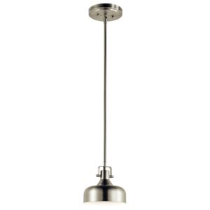 No Family LED Mini Pendant in Brushed Nickel by Kichler