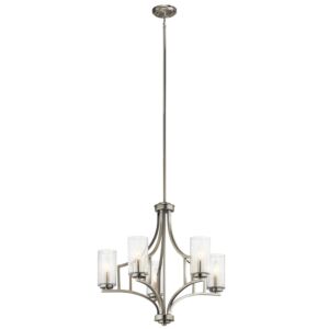 Vara 5-Light Chandelier in Brushed Nickel