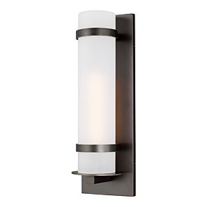 Generation Lighting Alban Outdoor Wall Light in Antique Bronze