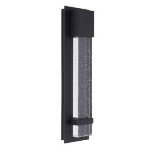 Venecia LED Outdoor Wall Light in Matte Black by Eglo USA