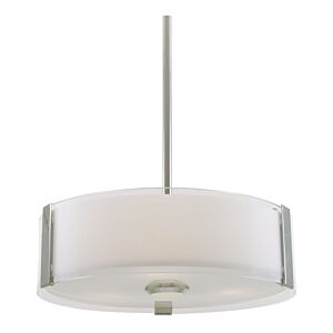 Zurich 3-Light Pendant in Satin Nickel