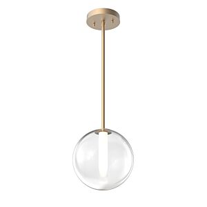 Courcelette 1-Light Pendant in Venetian Brass