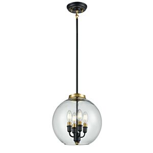 Frontenac 4-Light Foyer Pendant in Multiple Finishes and Graphite