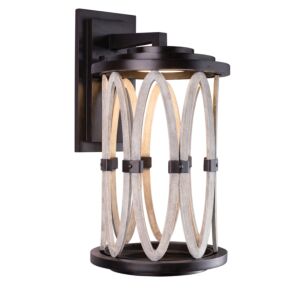 Belmont LED Wall Sconce in Florence Gold by Kalco