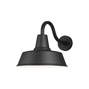 Barn Light 1-Light Outdoor Wall Lantern in Black