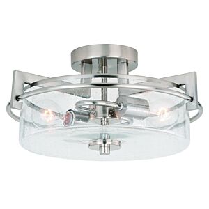 Addison 2-Light Pendant in Satin Nickel