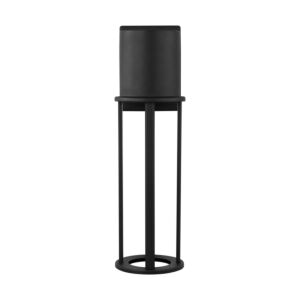 Union 1-Light LED Outdoor Wall Lantern in Black