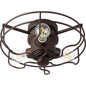 Windmill 3-Light LED Fan Light Kit in Oiled Bronze