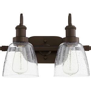 508 Vanities 2-Light Bathroom Vanity Light in Oiled Bronze